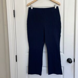 Loft Women’s High Rise Kick Crop Pants Navy 12